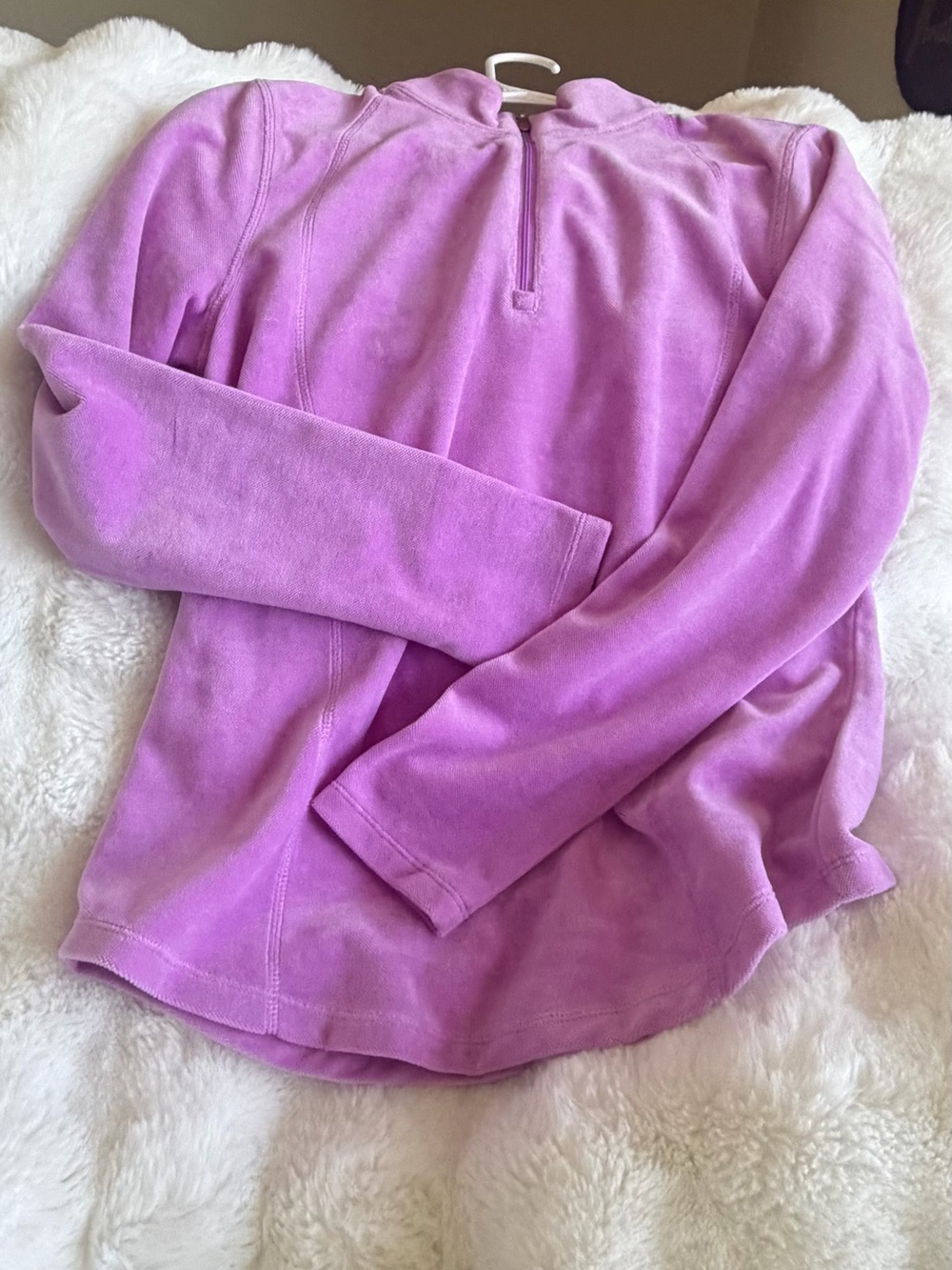 Women's Long-Sleeve Half-Zip Top - Pink